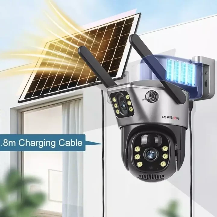9 - Cámara de Seguridad Solar 4G