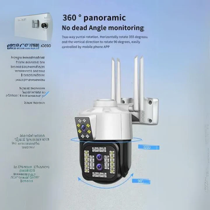 8 - Cámara de Seguridad 360° WiFi